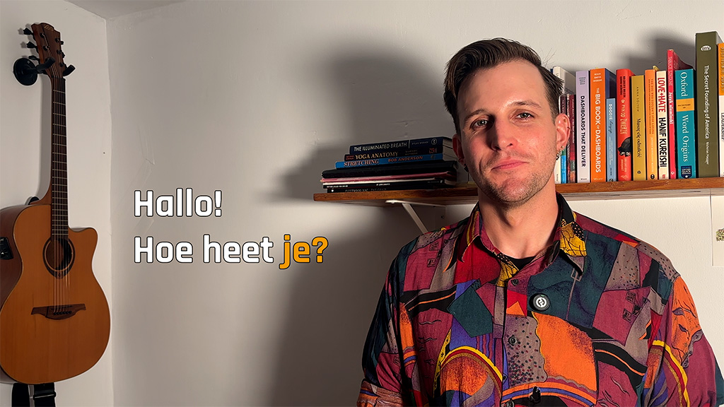 Nederlands A1 Les 1 practice video